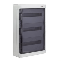 Изображение товара DKC RAM base Щиток настенный с дверцей 54 мод.,IP65, серый, с клеммным блоком 63А