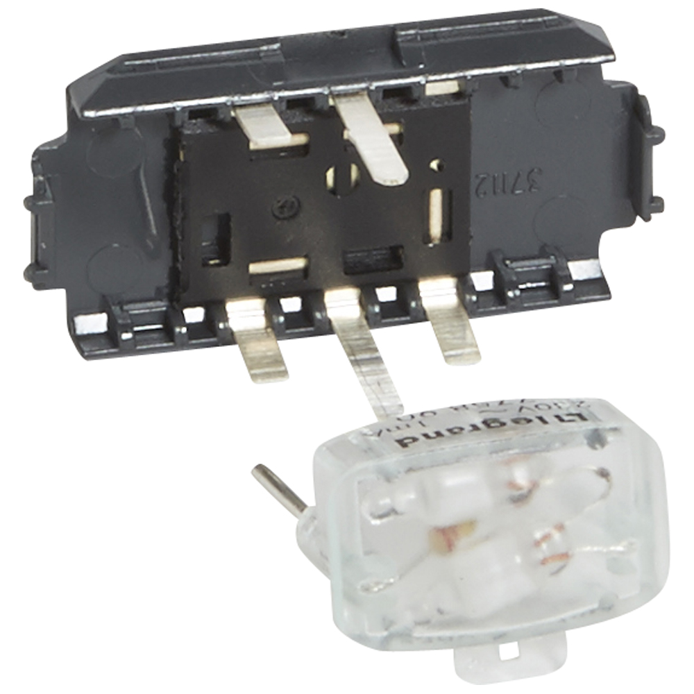 Изображение товара Legrand PRO 21 лампа подсветки выключателей 230 В 0.23 Вт зеленая вставка