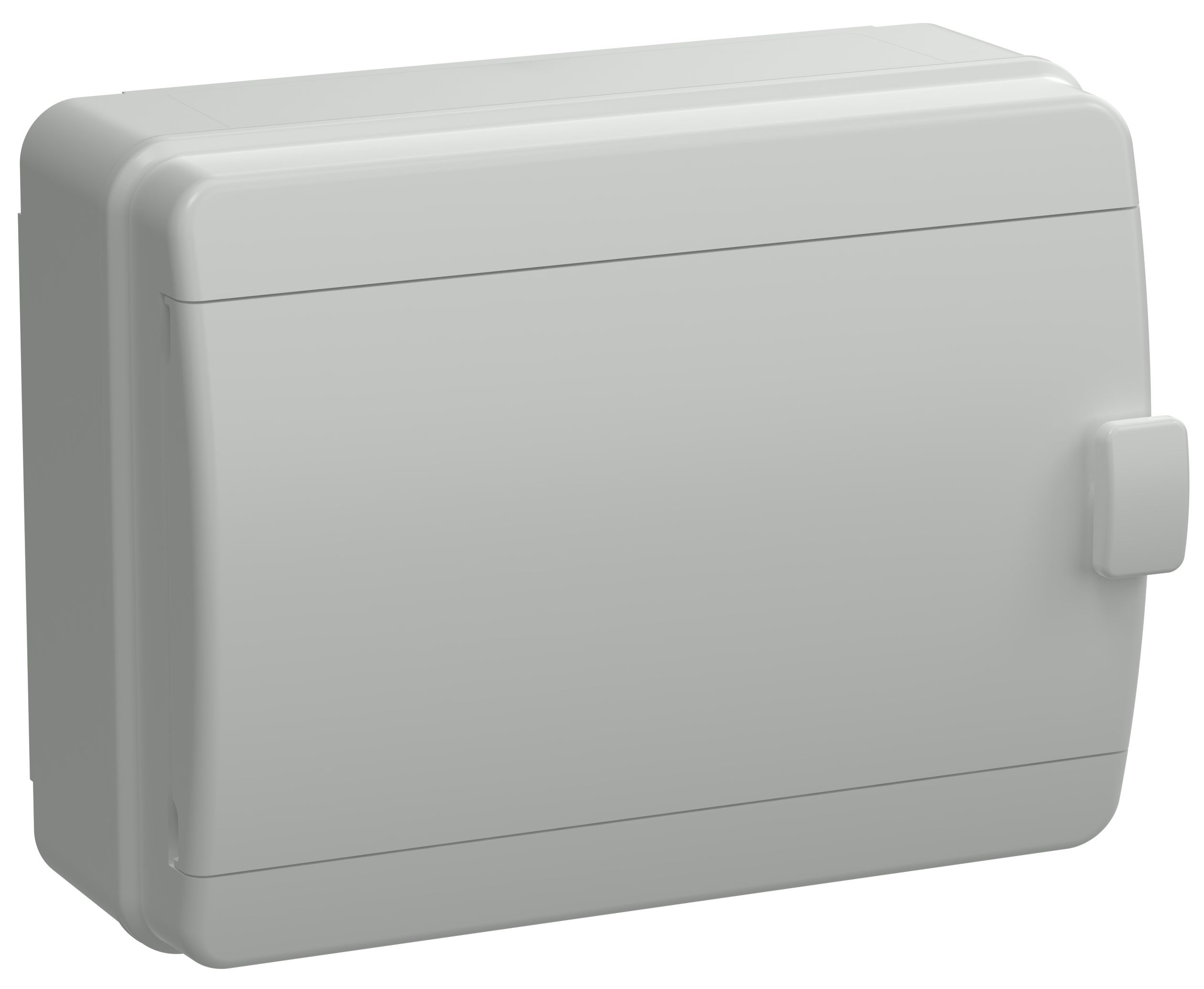 Изображение товара IEK TEKFOR Корпус пласт. КМПн-18 IP65 сер. непрозр. дверь