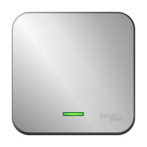 Изображение товара Systeme Electric Blanca наруж Алюминий Выключатель 1-клавишный с подсветкой 10А, 250B, изолир. пластина