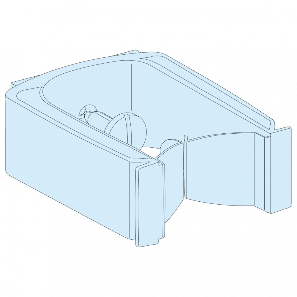 Изображение товара Schneider Prisma Plus G комплект креплений для кабелей, 12 шт