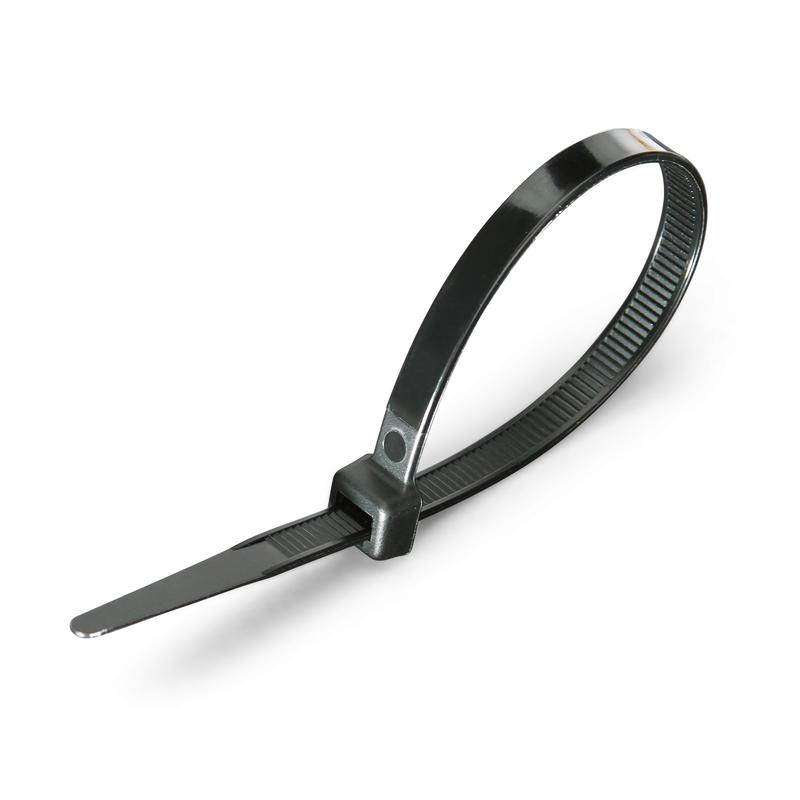 Изображение товара Нейлоновые кабельные стяжки Fortisflex 12*750 черные 100шт. Изображение товара Нейлоновые кабельные стяжки Fortisflex 12*750 черные 100шт.