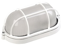 Изображение товара IEK Светильник НПП1202 белый/овал с реш. 100Вт IP54