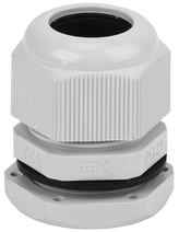 Изображение товара IEK Сальник PG 21 диаметр проводника 12-18 мм пластик серый IP54