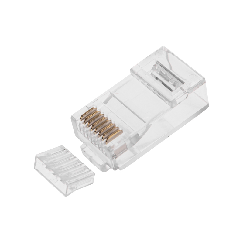 Изображение товара REXANT Джек RJ-45 8P8C CAT 6 (со вставкой).