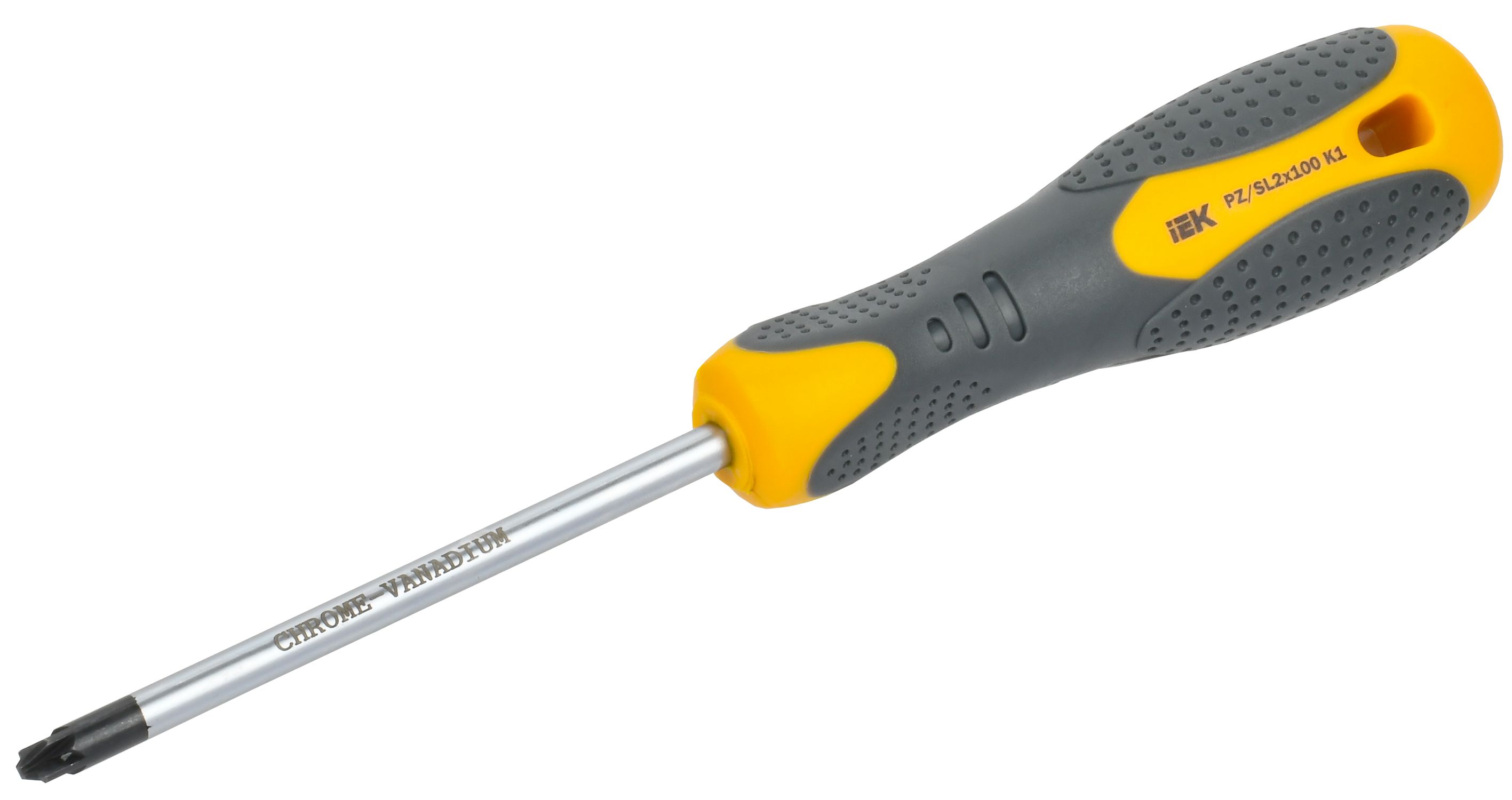 Изображение товара IEK ARMA2L 3 Отвертка PZ/SL2х100 K1
