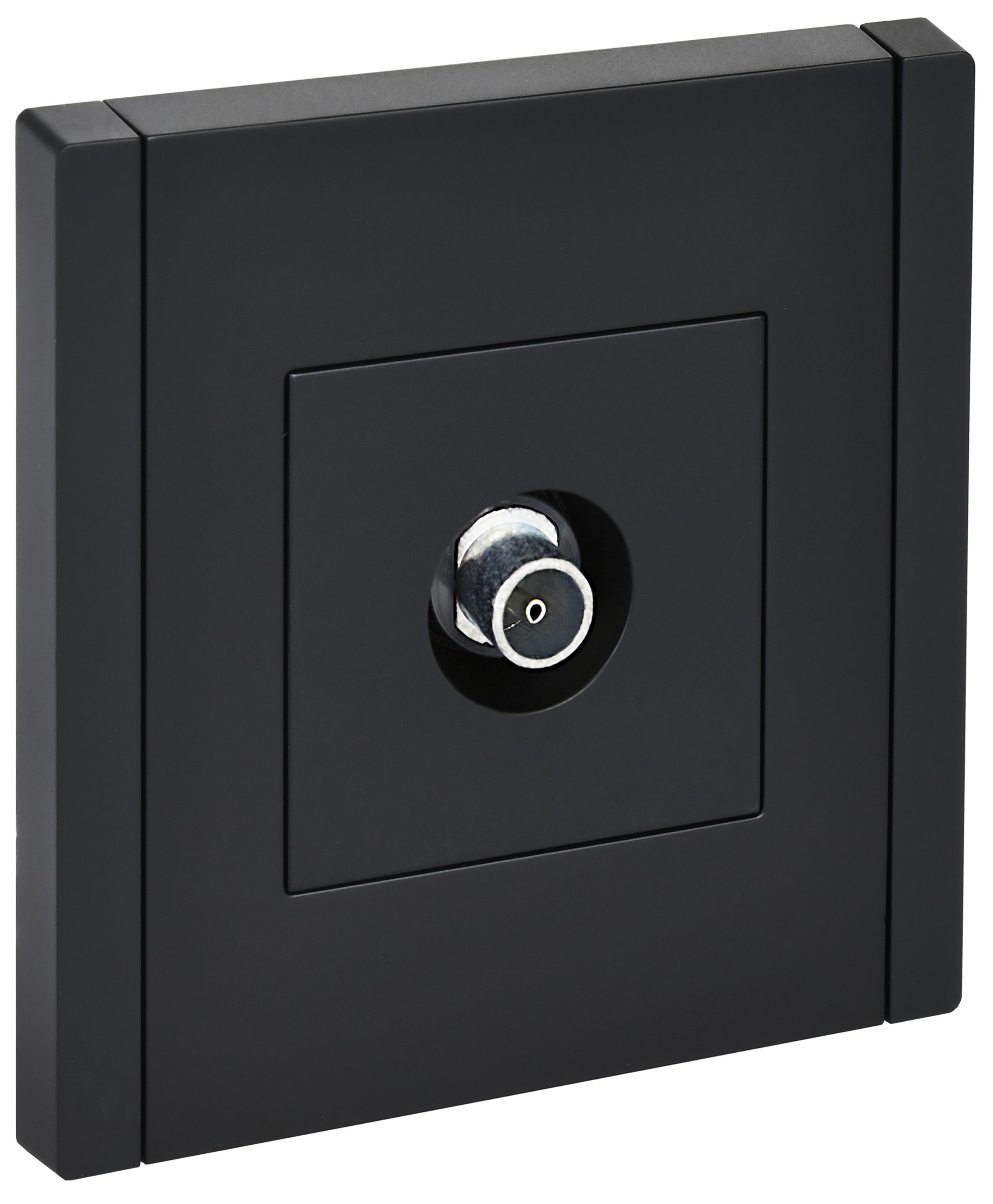 Изображение товара IEK FORTE PIANO Черный Розетка TV оконечная FP128