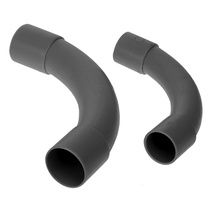 Изображение товара Промрукав Соединитель угловой черный д20 (5шт/300шт уп/кор)