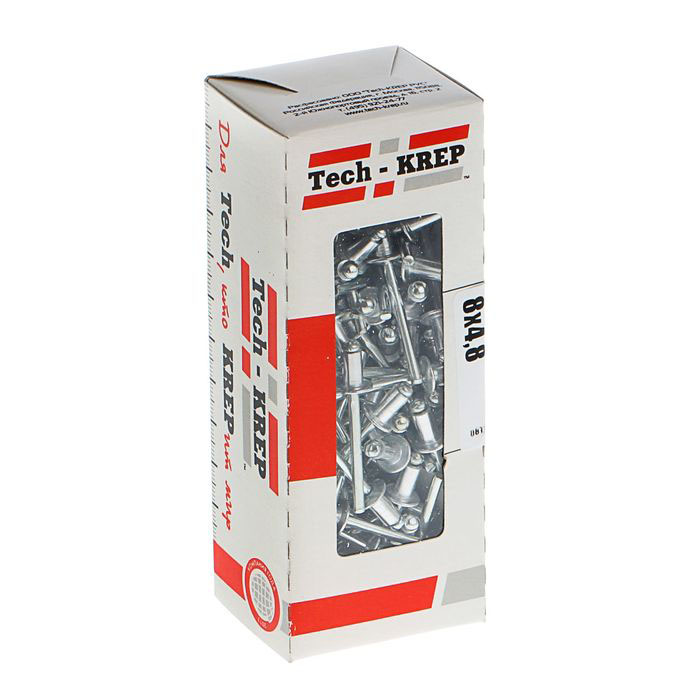 Изображение товара Tech-Krep Заклепка 4,8х8 (100 шт) - коробка с ок. 102291