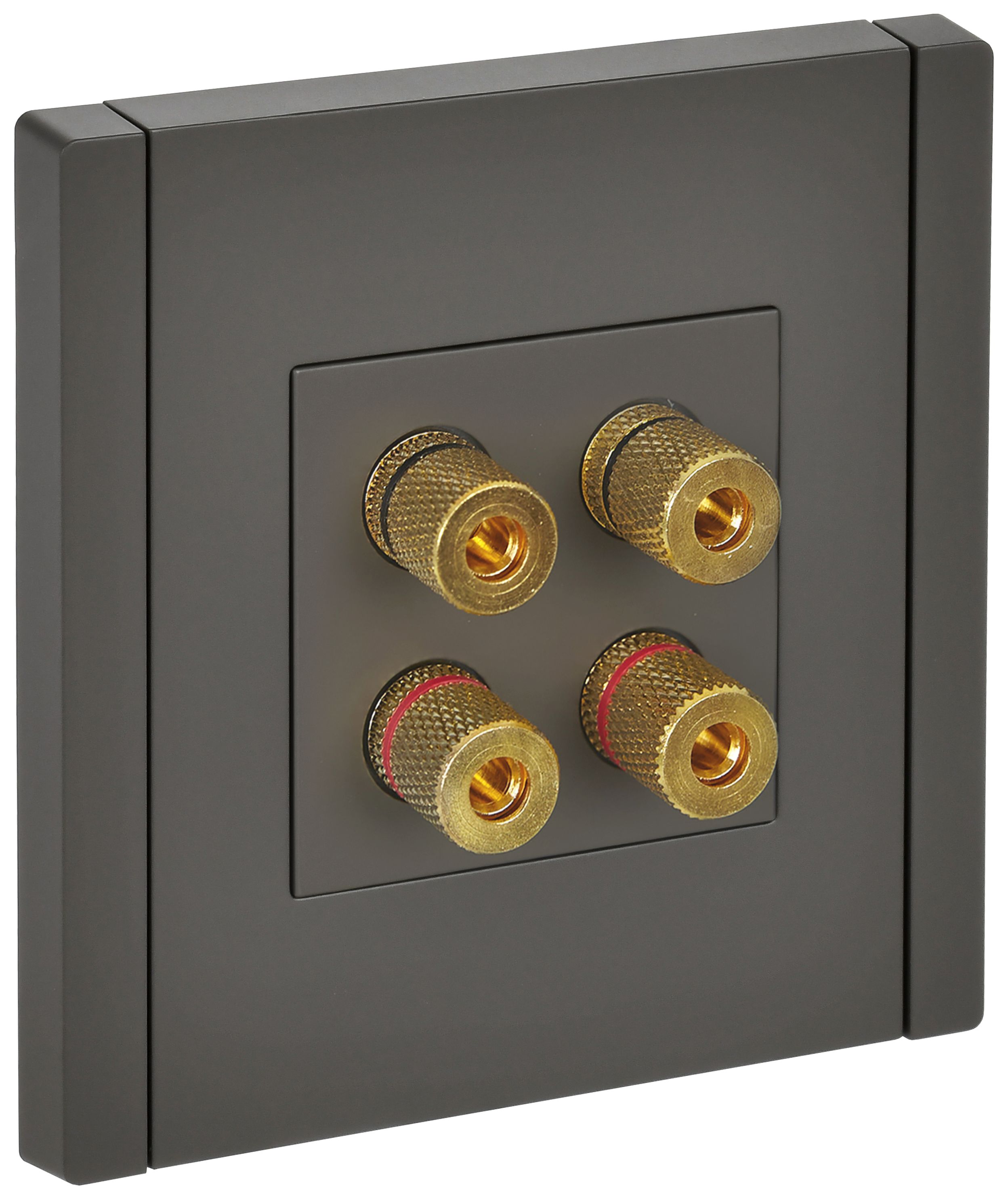 Изображение товара IEK FORTE&PIANO Серый Аудиорозетка 4-мест. FP339