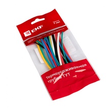 Изображение товара EKF PROxima ТТУТ нг: 6 цветов по 5 шт, 100 мм, термоусаживаемая трубка