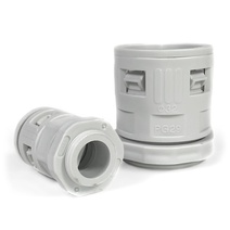 Изображение товара Промрукав  Муфта вводная для гофрированных труб серая ВМ-ГТ-20