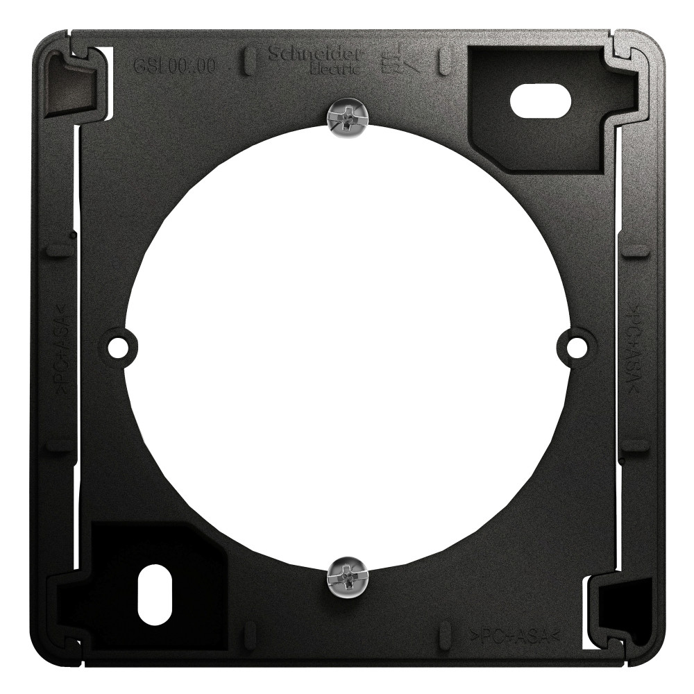 Изображение товара Systeme Electric Glossa Антрацит Коробка наружного монтажа