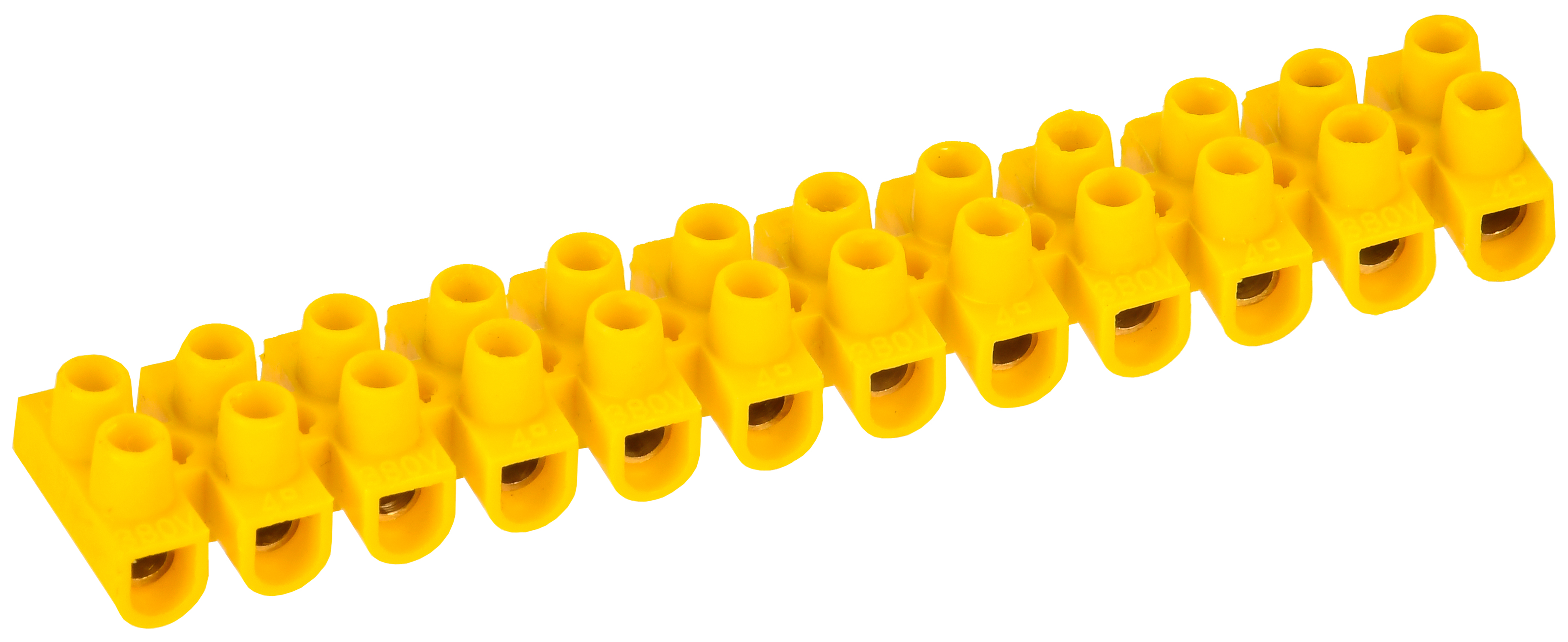 Изображение товара IEK Зажим винтовой ЗВИ-3 н/г 1,0-2,5 мм2 12пар желтые