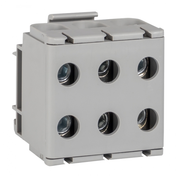 Изображение товара EKF PROxima Клемма силовая вводная тройная КСВ 16-50 серая.