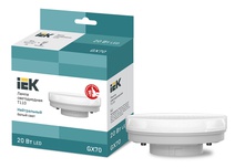 Изображение товара IEK LED T110 таблетка 20Вт GX70 230В 4000K Изображение товара IEK LED T110 таблетка 20Вт GX70 230В 4000K
