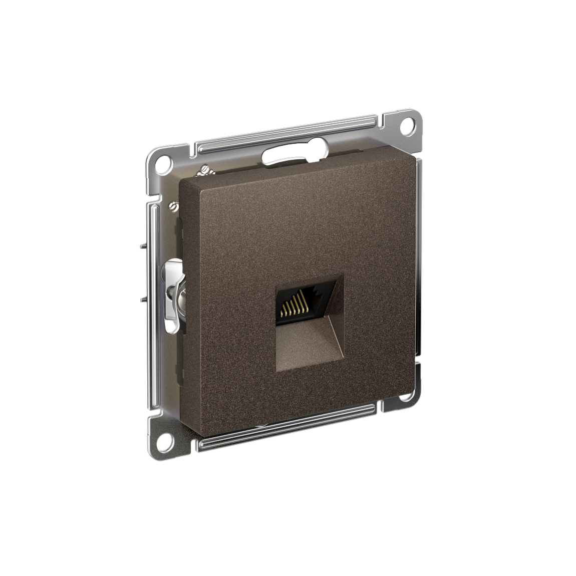 Изображение товара Systeme Electric AtlasDesign Мокко Розетка компьютерная RJ45, кат. 6A, механизм