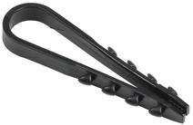 Изображение товара IEK Дюбель хомут 5-10мм нейлон черный (100шт)