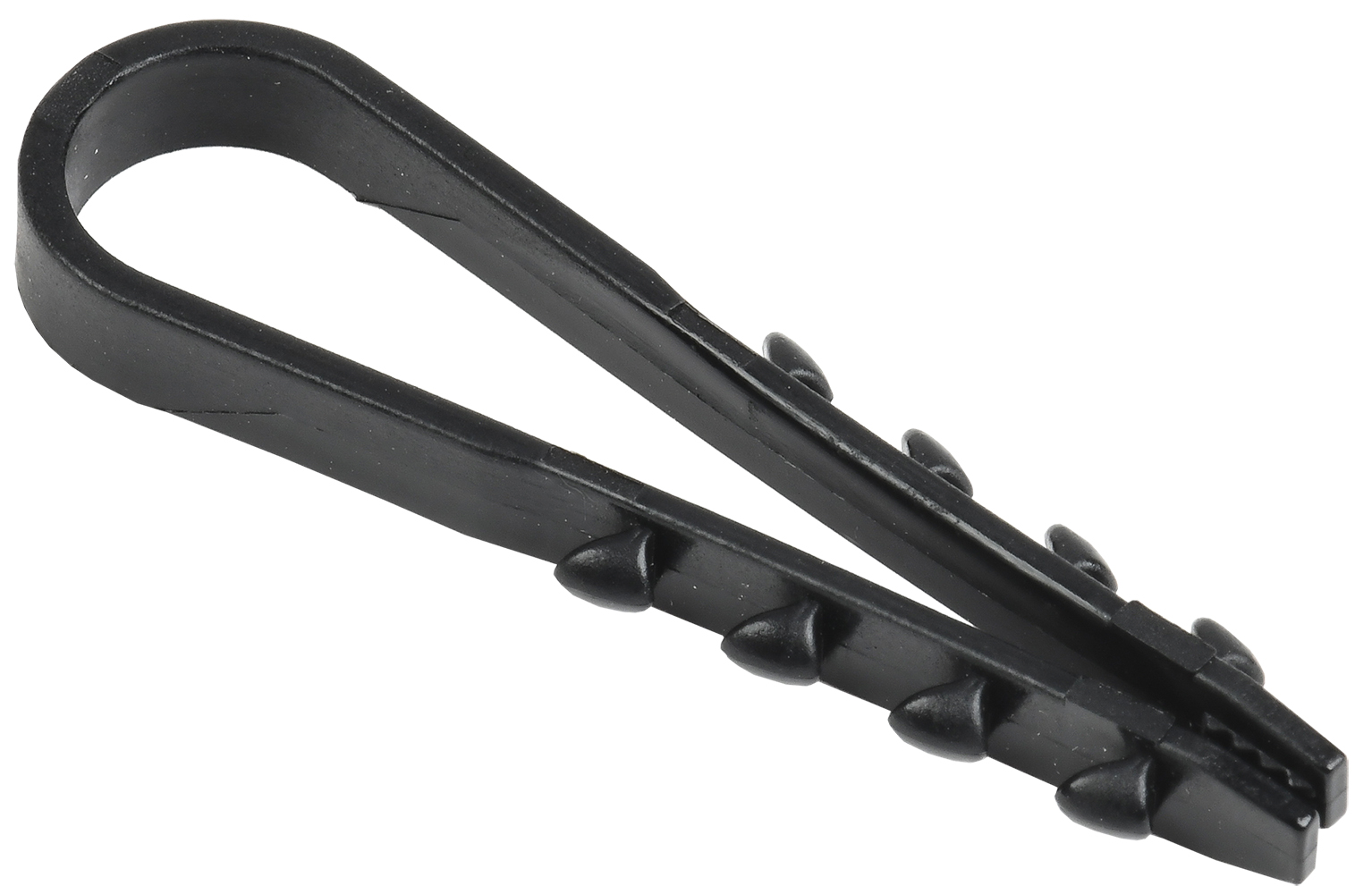 Изображение товара IEK Дюбель хомут 5-10мм нейлон черный (100шт)