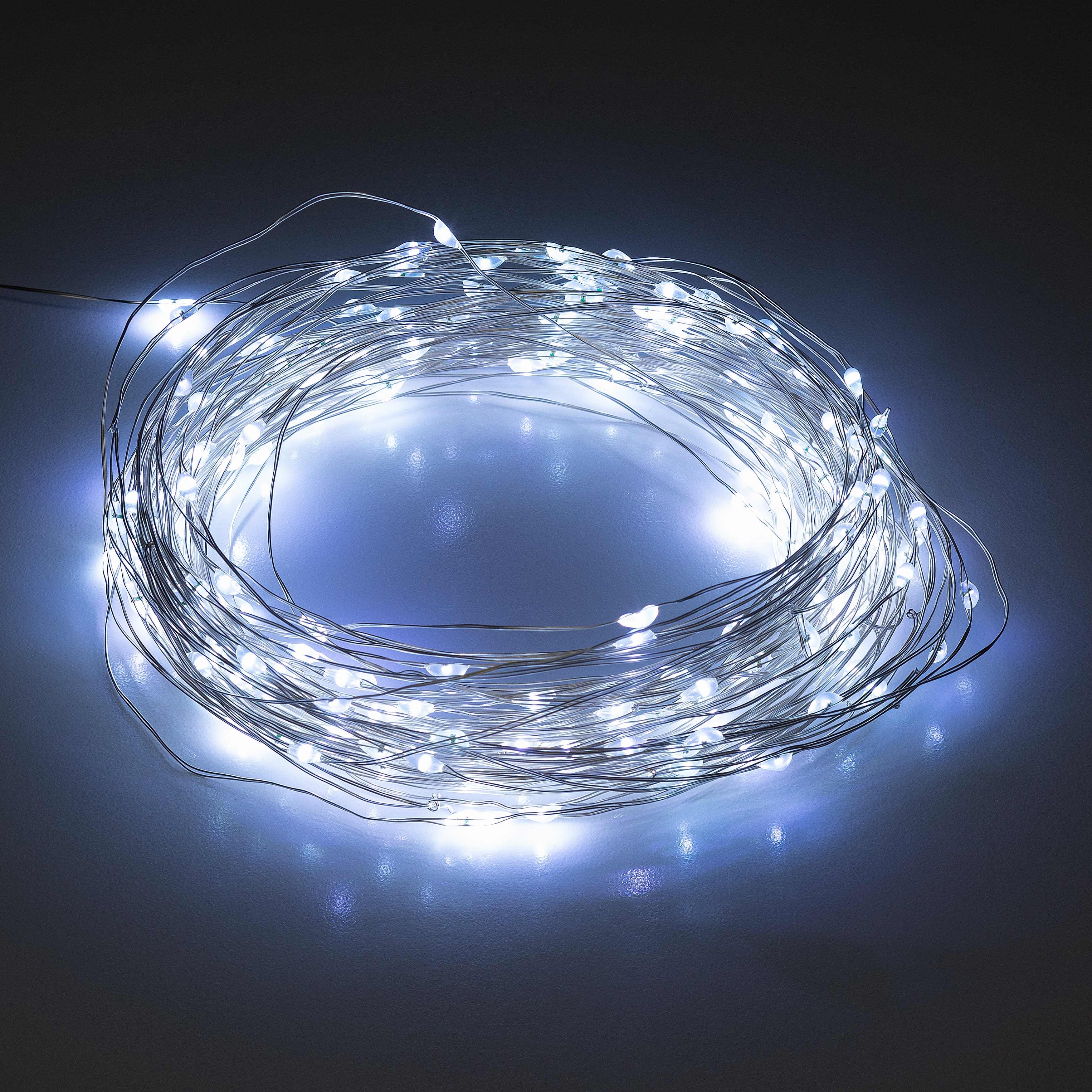 Изображение товара ЭРА Садовая гирлянда ERASF22-17 на солнечной батарее нить холодный свет 21,9 м