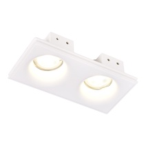 Изображение товара ST LUCE ST254.328.02 Светильник встраиваемый из гипса Белый GU10 2*50W IP20 L200xW100xH45 180-240V Без ламп