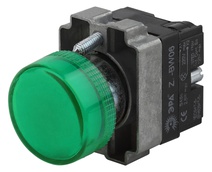 Изображение товара ЭРА Индикатор BLS50-BU-K06E LAY5-BU63 зеленого цвета d22мм Изображение товара ЭРА Индикатор BLS50-BU-K06E LAY5-BU63 зеленого цвета d22мм