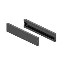 Изображение товара DKC Панели цоколя для корпусов CQE & CQE N, ШхГ 1000 мм, В=100 мм, RAL9005, комплект - 2 шт. RAM block