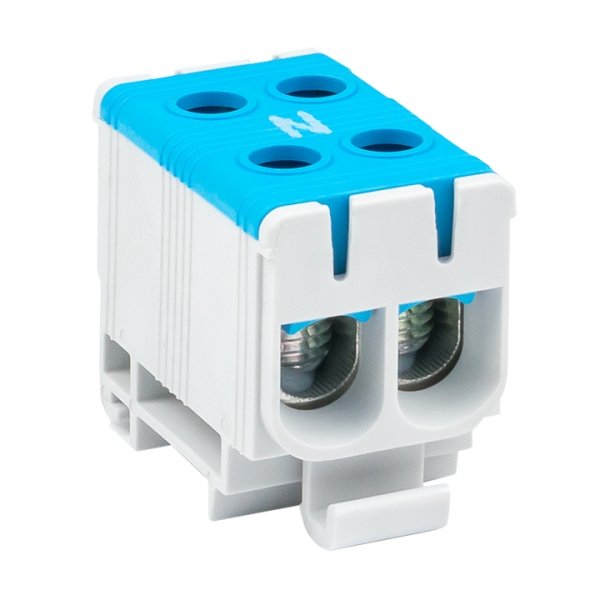 Изображение товара EKF PROxima Клемма силовая вводная двойная КСВ 16-50 синяя.