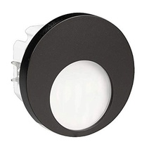 Изображение товара Zamel Светильник MUNA Чёрный/Тепл.бел. в монт.коробку, 230V AC с датчиком движения