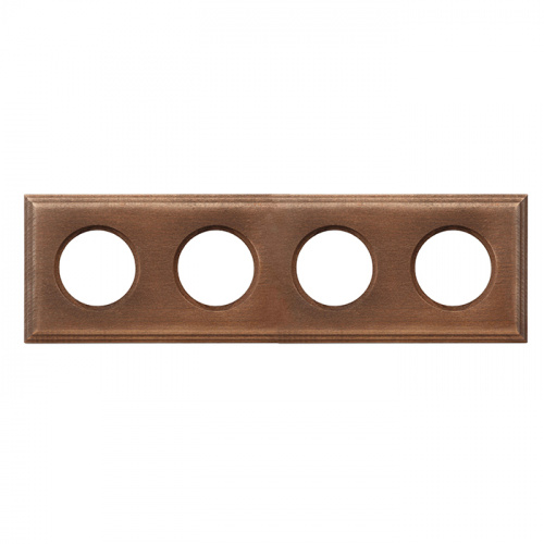 Изображение товара BIRONI Шедель Бук Винтаж Рамка 4-ая Форма квадрат (скрытый монтаж)