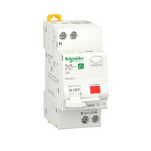 Изображение товара Schneider Electric RESI9 Автоматический выключатель дифференциального тока (ДИФ) 1P+N С 20А 6000A 30мА тип A