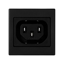 Изображение товара Simon Connect Графит Плата c 1-м разъёмом мама IEC320, 45х45мм