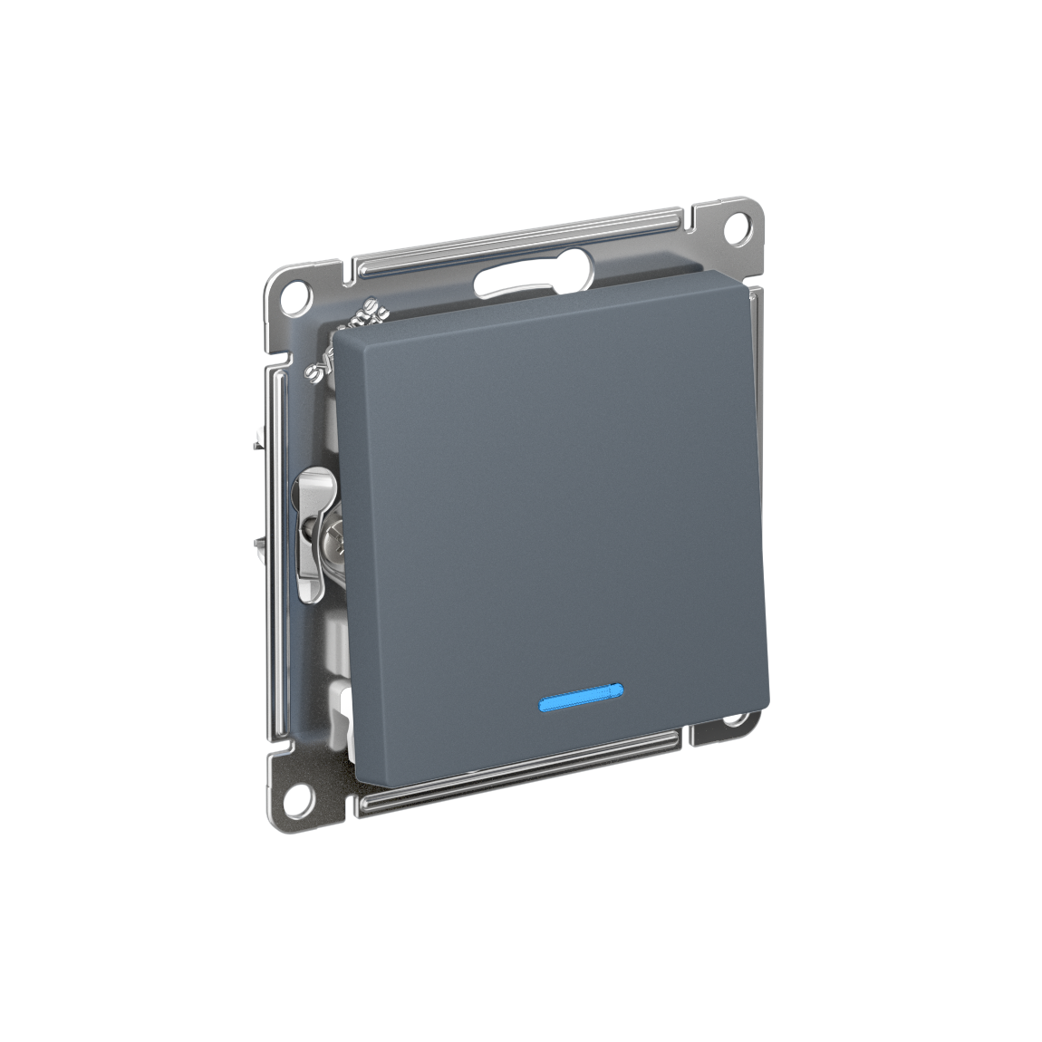 Изображение товара Systeme Electric AtlasDesign Грифель Переключатель 1-клавишный с подсветкой, сх.6а, 10АХ, механизм
