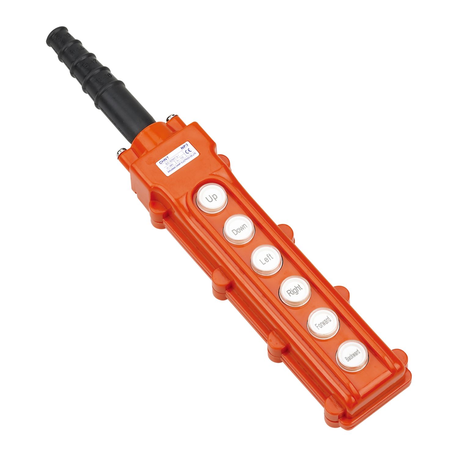 Изображение товара CHINT Пульт кнопочный NP3-3 на 6 кнопок IP65 (R)