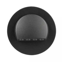 Изображение товара Zamel Светильник RUBI Чёрный/Хол.бел. в монт.коробку, 230V AC с датчиком движения