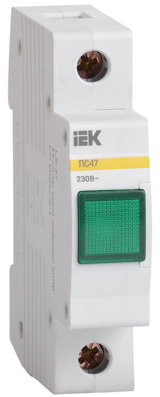 Изображение товара IEK KARAT Сигнальная лампа ЛС-47 (зеленая) (неон) Изображение товара IEK KARAT Сигнальная лампа ЛС-47 (зеленая) (неон)