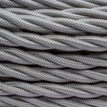 Изображение товара BIRONI Титан матовый Витой провод 2*1,5 20м