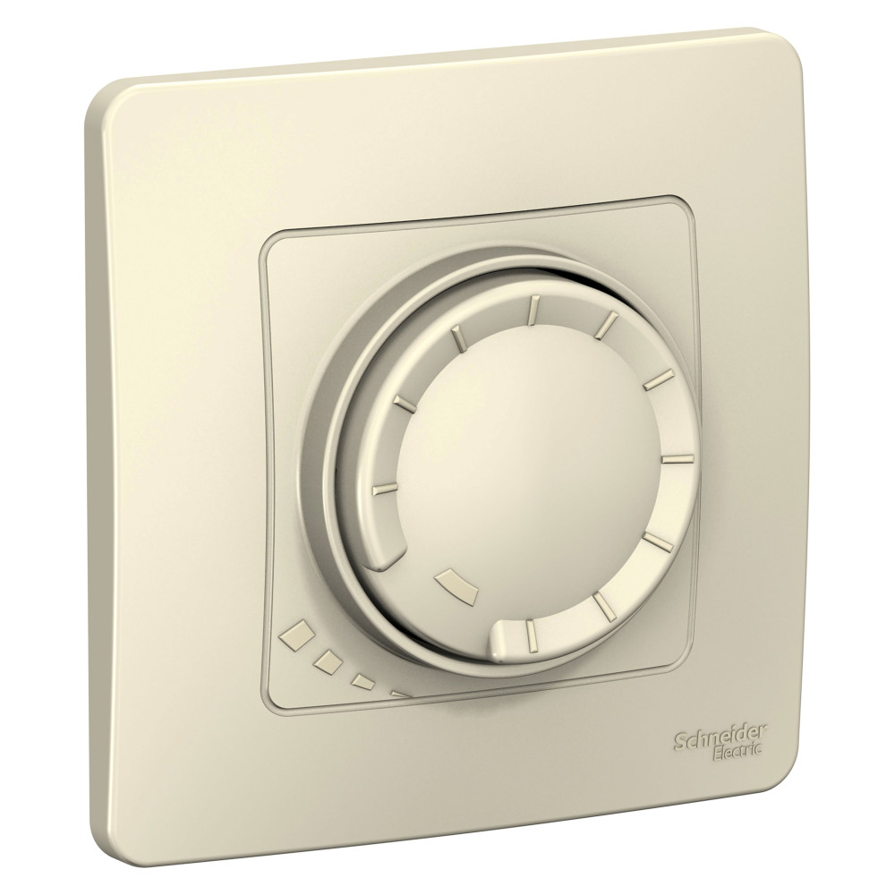 Изображение товара Systeme Electric Blanca внутр Молочный Светорегулятор (диммер) поворотно-нажимной 400Вт