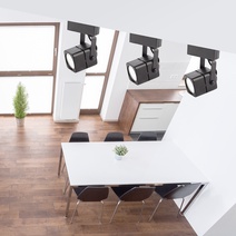 Изображение товара ЭРА Трековый светильник однофазный TR10-GU10 BK под лампу GU10 черный