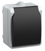 Изображение товара IEK FORS РСб20-3-ФСр Розетка одноместная с з/к для открытой установки IP54