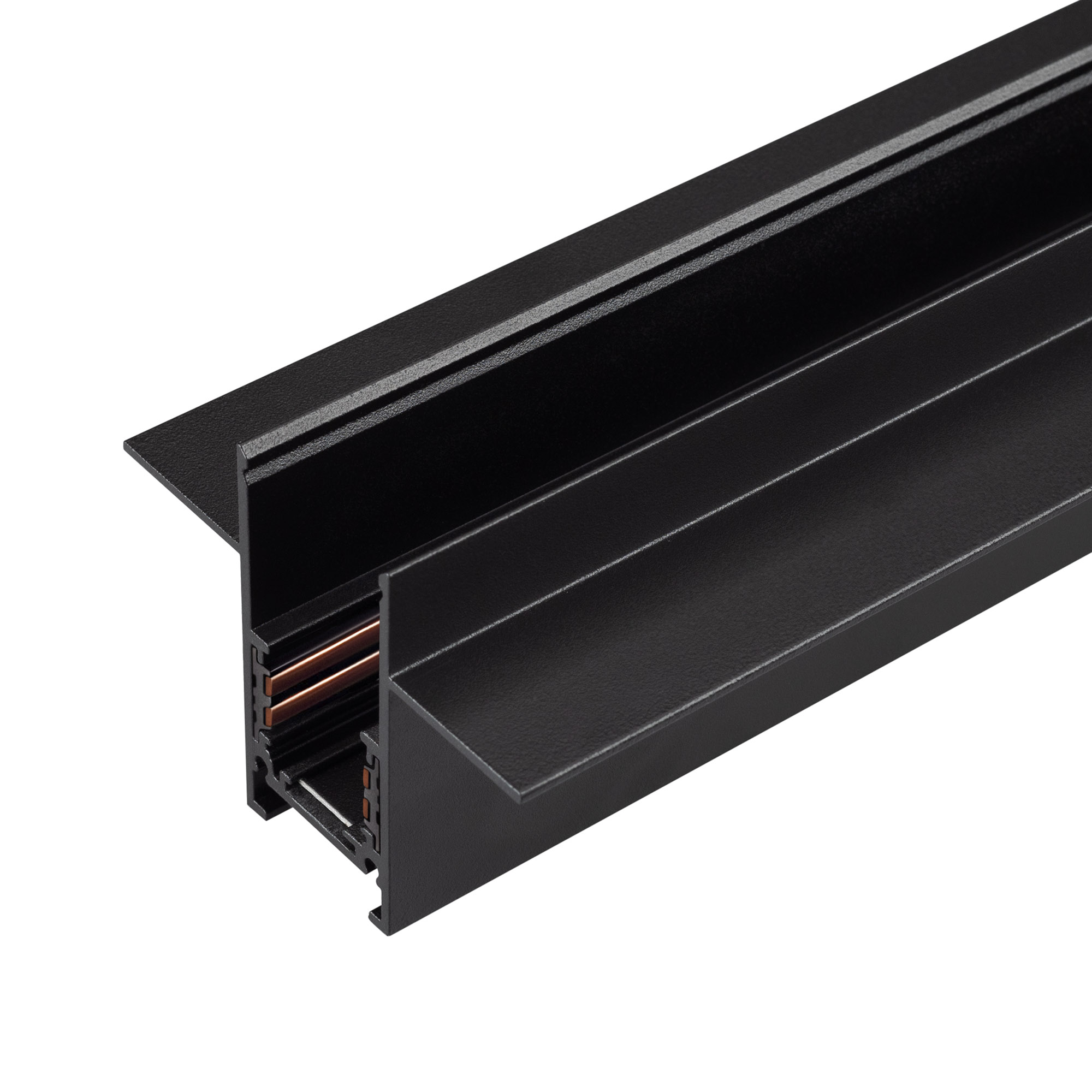 Изображение товара Arlight Трек встраиваемый MAG-ORIENT-TRACK-2653-FDW-3000 (BK, FLAT) (IP20 Металл, 3 года)