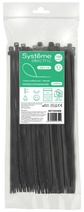 Изображение товара Systeme Electric Стяжка кабельная 250х4.8 Чёрная (100шт)