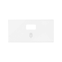 Изображение товара Simon 100 Белый матовый Накладка зарядного устройства USB SmartCharge