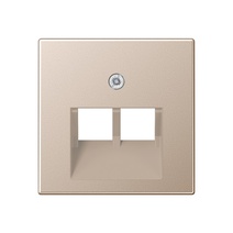 Изображение товара JUNG A 500 Шампань Накладка для модульных гнезд