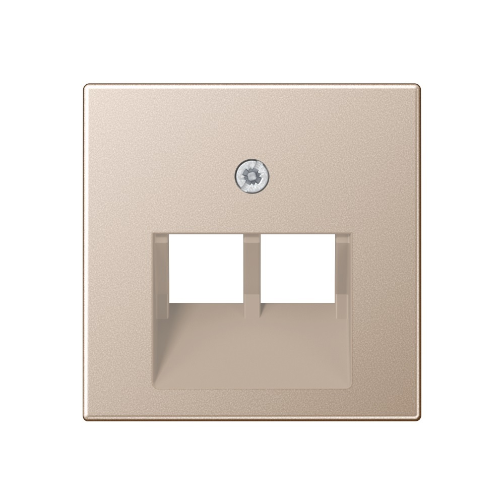 Изображение товара JUNG A 500 Шампань Накладка для модульных гнезд