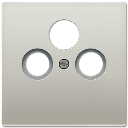 Изображение товара JUNG LS 990 Edelstahl Накладка TV-FM-SAT розетки