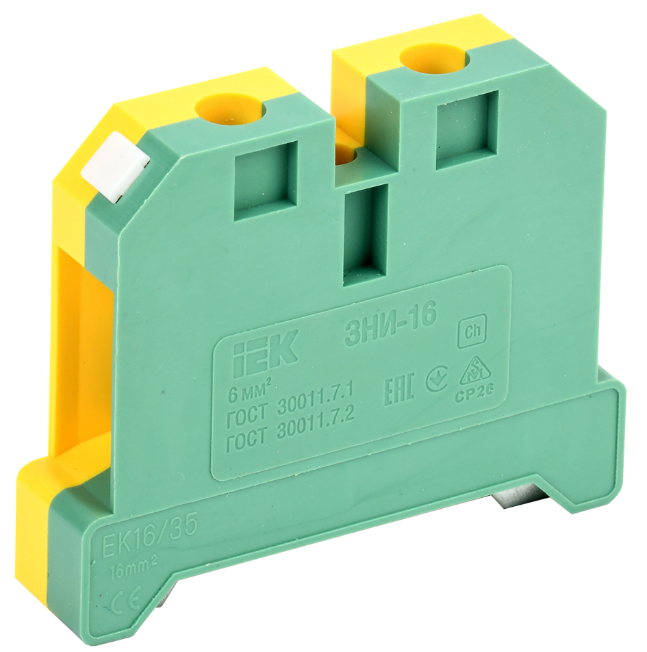 Изображение товара IEK Зажим наборный ЗНИ-16PEN 16мм2 (JXB-земля)