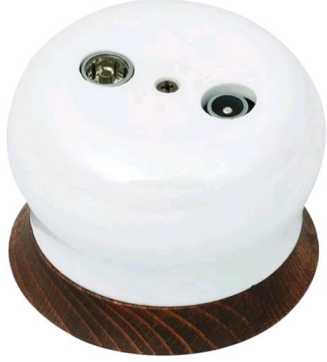 Изображение товара BIRONI Фаберже Керамика Перламутр Розетка TV/R-SAT оконечная