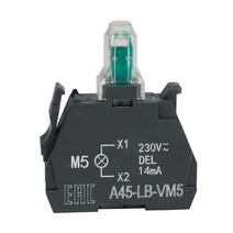 Изображение товара КЭАЗ Световой блок OptiSignal D22 A45-LB-VM5 желтый 230-240VAC ZBVM5.