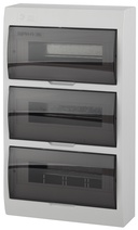 Изображение товара ЭРА Корпус пластиковый навесной SIMPLE ЩРН-П-36 IP41 прозрачная крышка белый